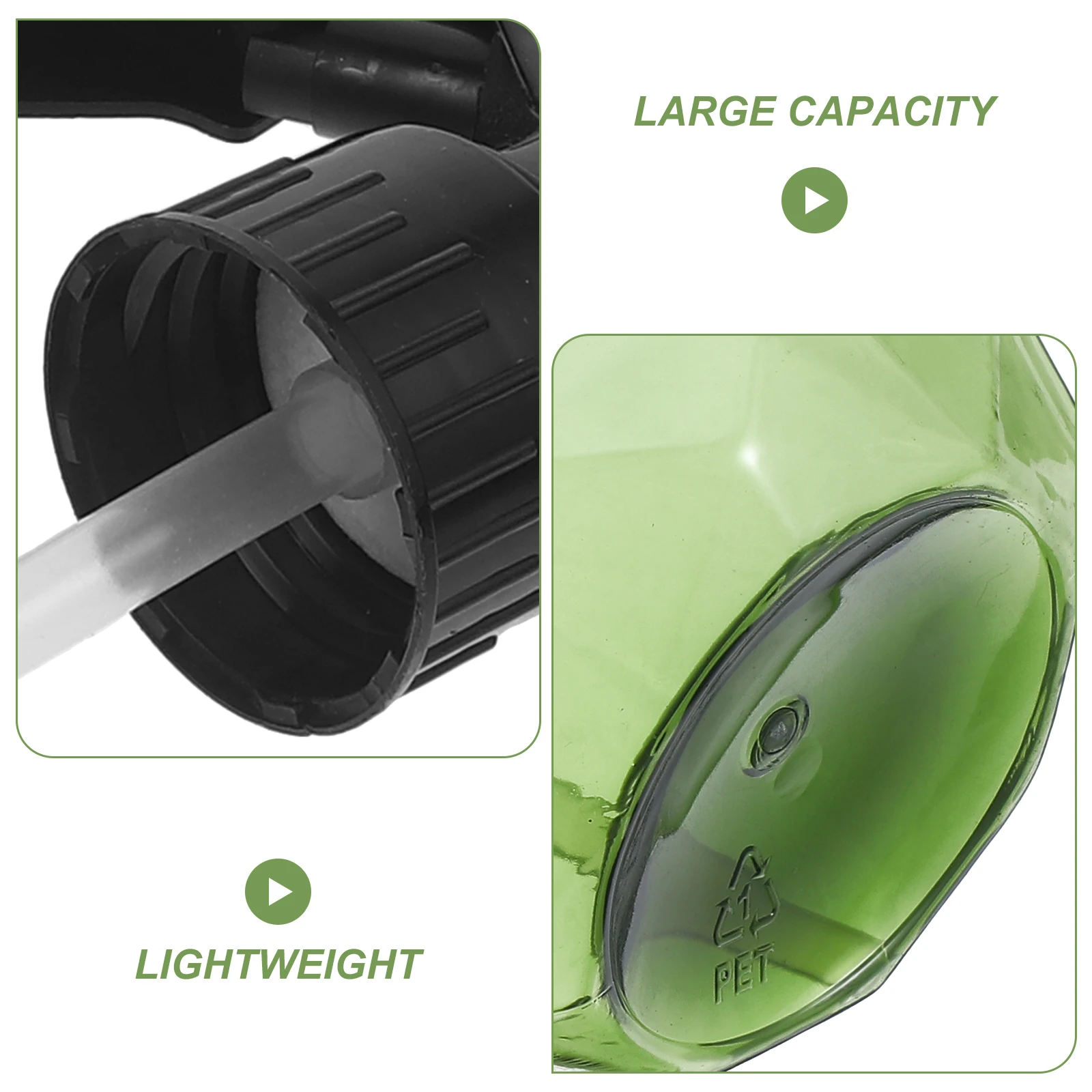 

2Pcs Plant Spray Bottle Small Watering Can Reusable Lightweight Portable Watering Bottle Mist Sprayer for Home Garden Potted