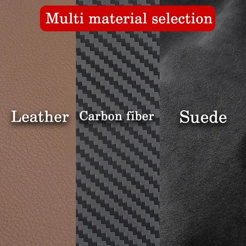 for Toyota RAV4 RAV-4 2023 2022 2021 2020 Accessories Leather Carbon Fiber Sticker Door Anti Kick Cover Protection Mat