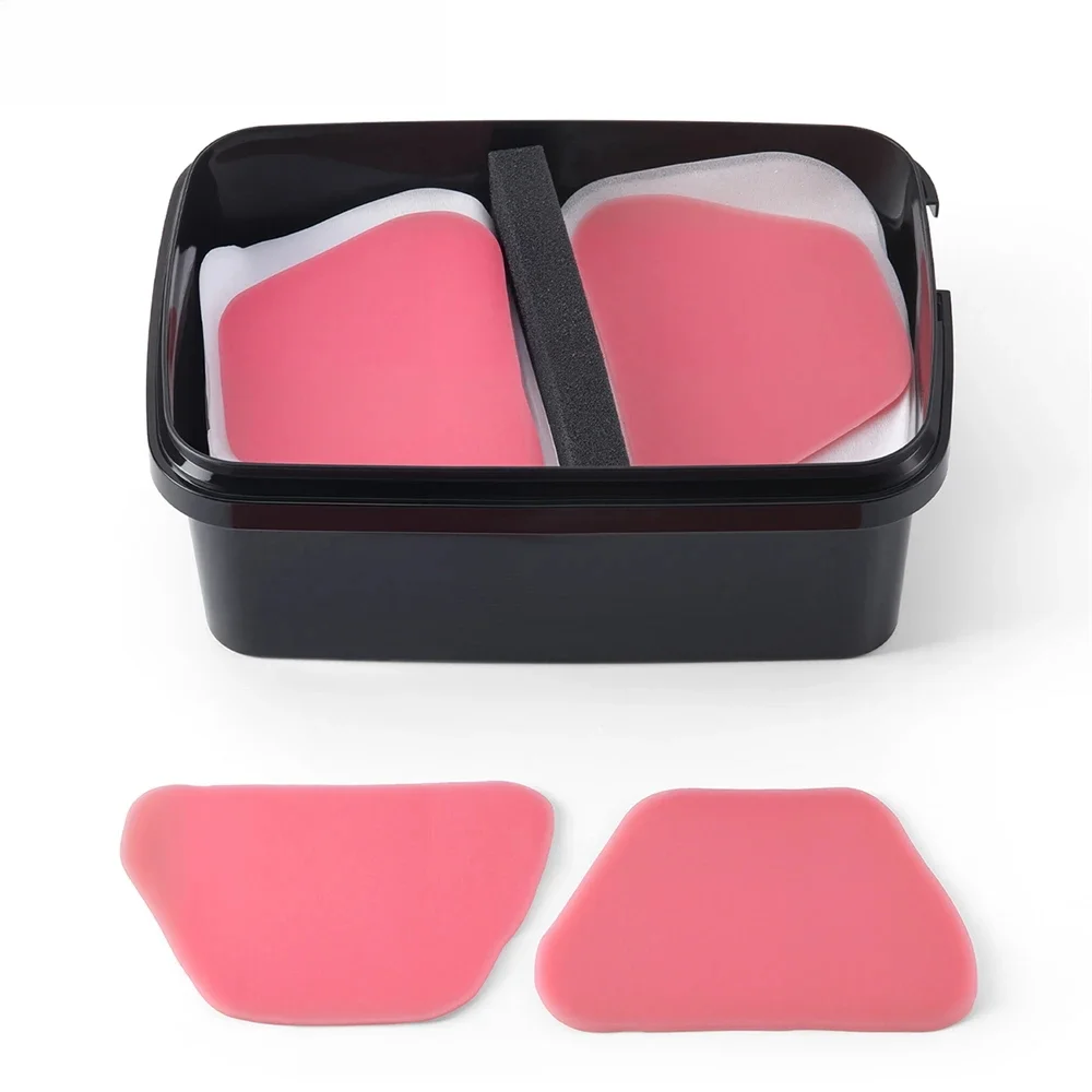 50Pcs Dental Light Curing Tray Model Material Dentistry Lab Individual Custom Mold Base Plate 2mm Impression Trays Implant Guide