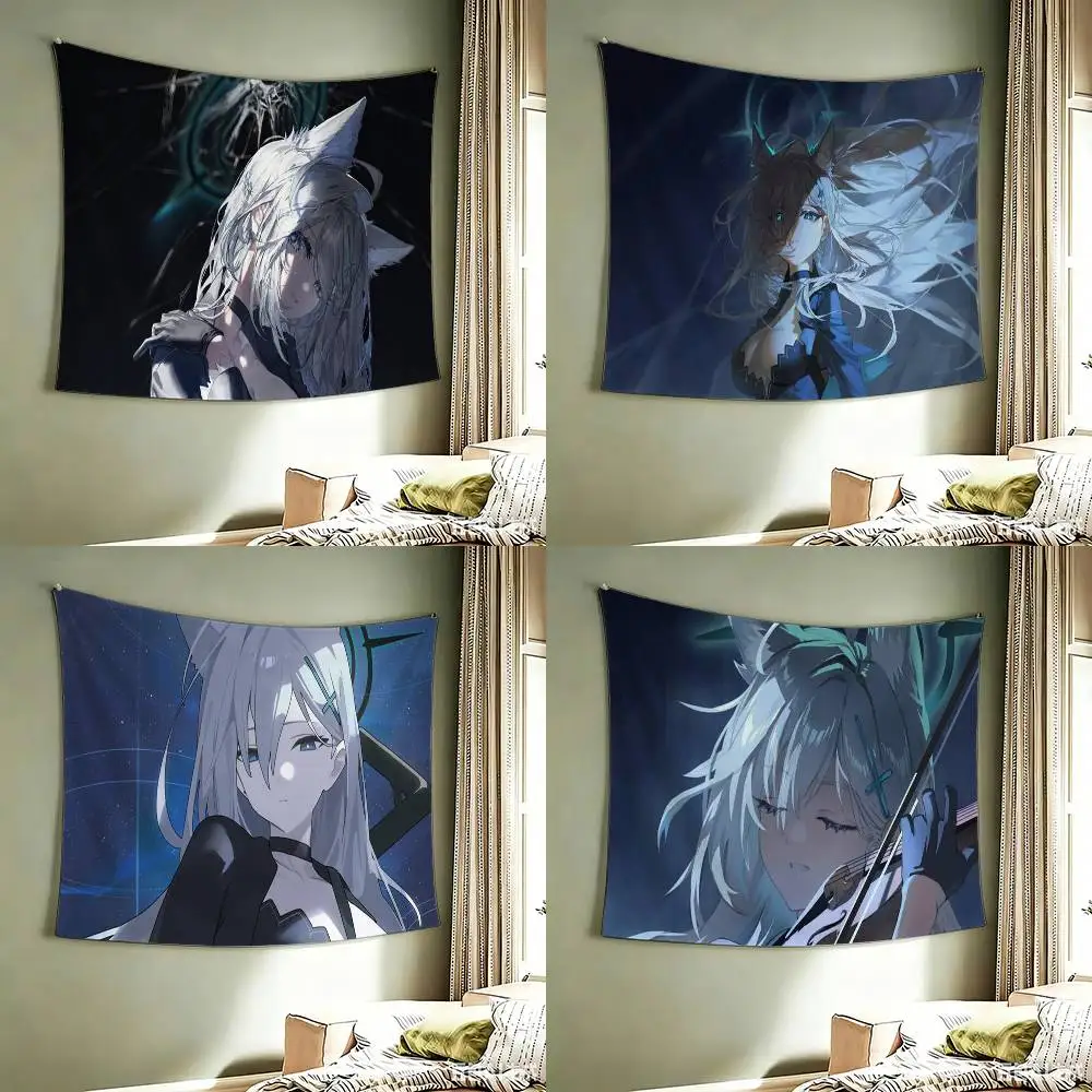 Sunaookami Shiroko Terror Blue Archive Game   flag Best Price Decoration Outdoor Picnic Party Art Hanging Party