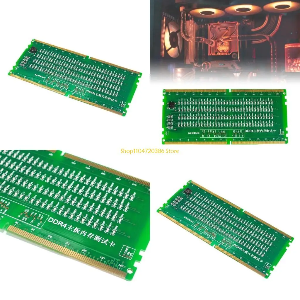 

K0EA Motherboard Memory Slot Diagnostic DDR4 LED Test Card Light Tester
