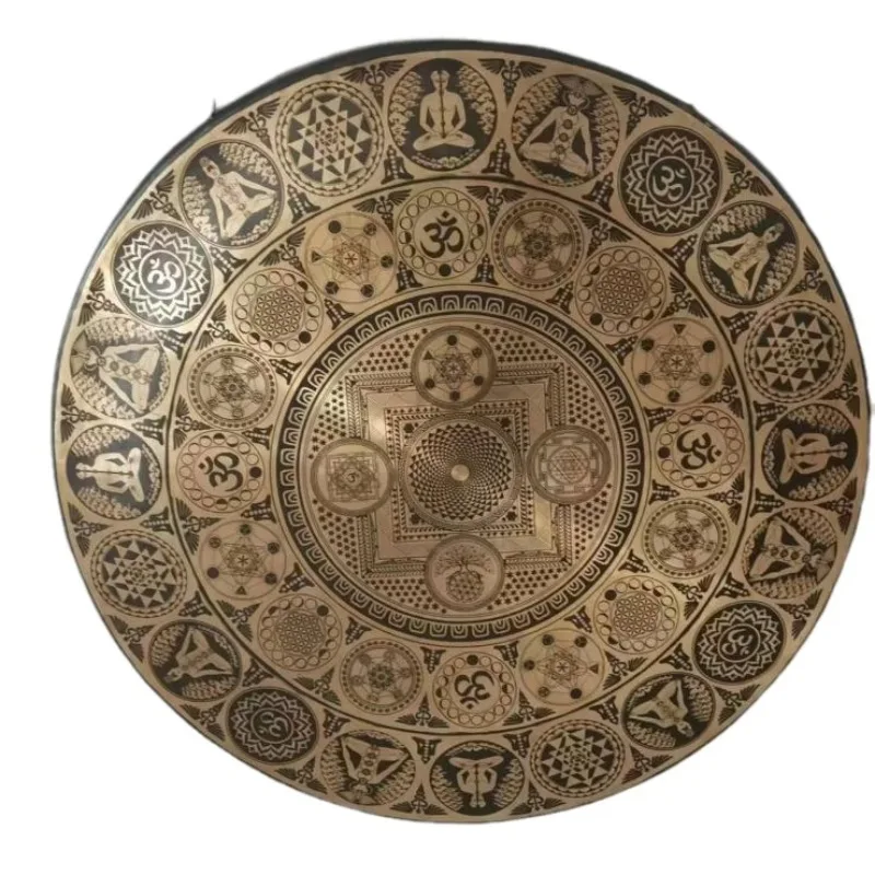 Meditation Professional Awakening Gong Sound Seal Carving
