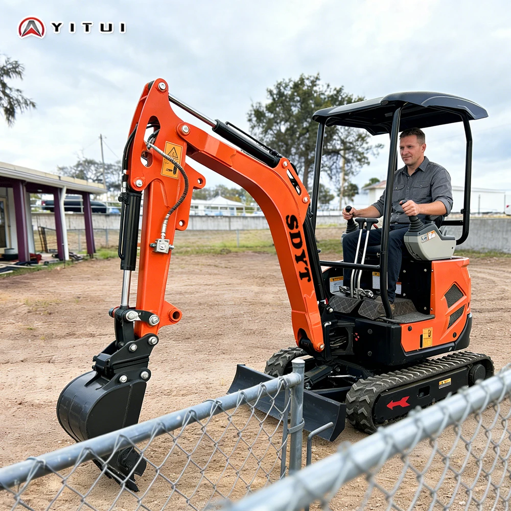 

Fast Delivery Mini Excavator With Kubota Engine - Eu Market Ready Powered Customized With Attachments For Home/ Garden 2.0ton