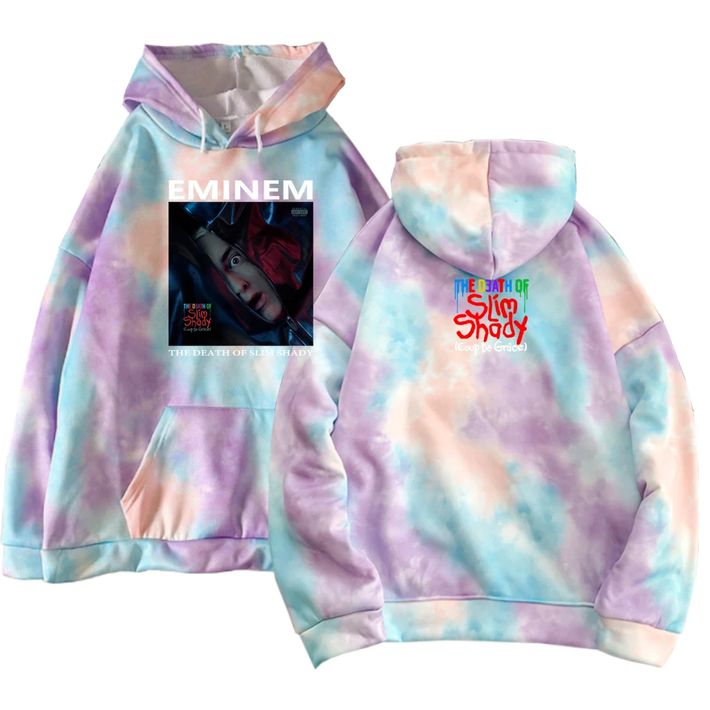 

Eminem Houdini 2024 & Death of Slim Shady Tie Dye Hoodies Unisex Hoodie