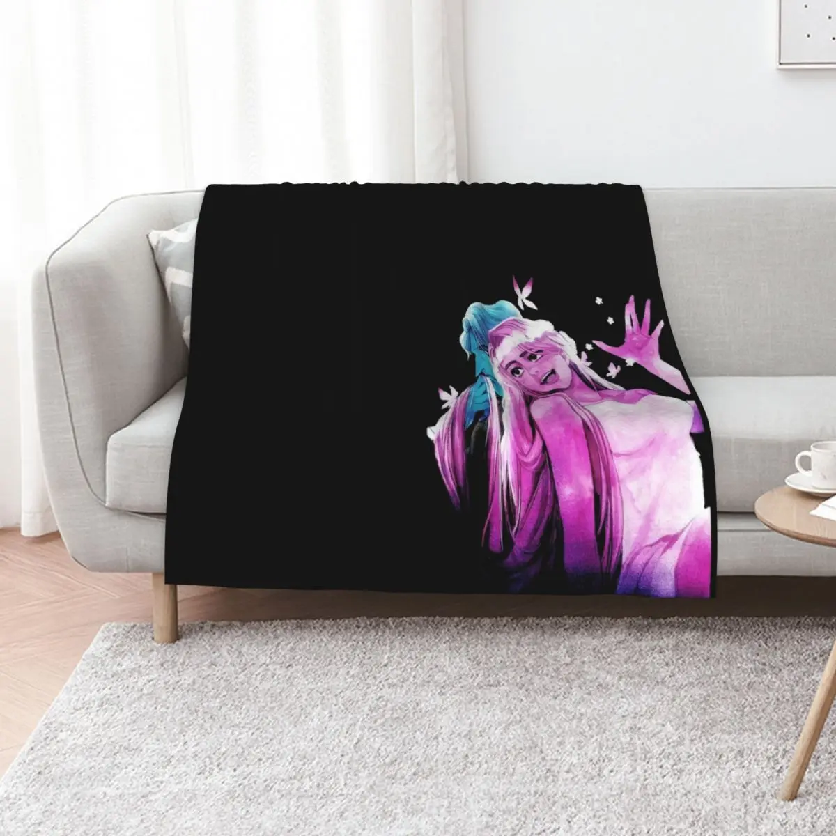 

Lore Olympus FanArt Tshirt - Lore Olympus Greek Mythology Sticker Throw Blanket Hair manga Flannel Fabric Blankets