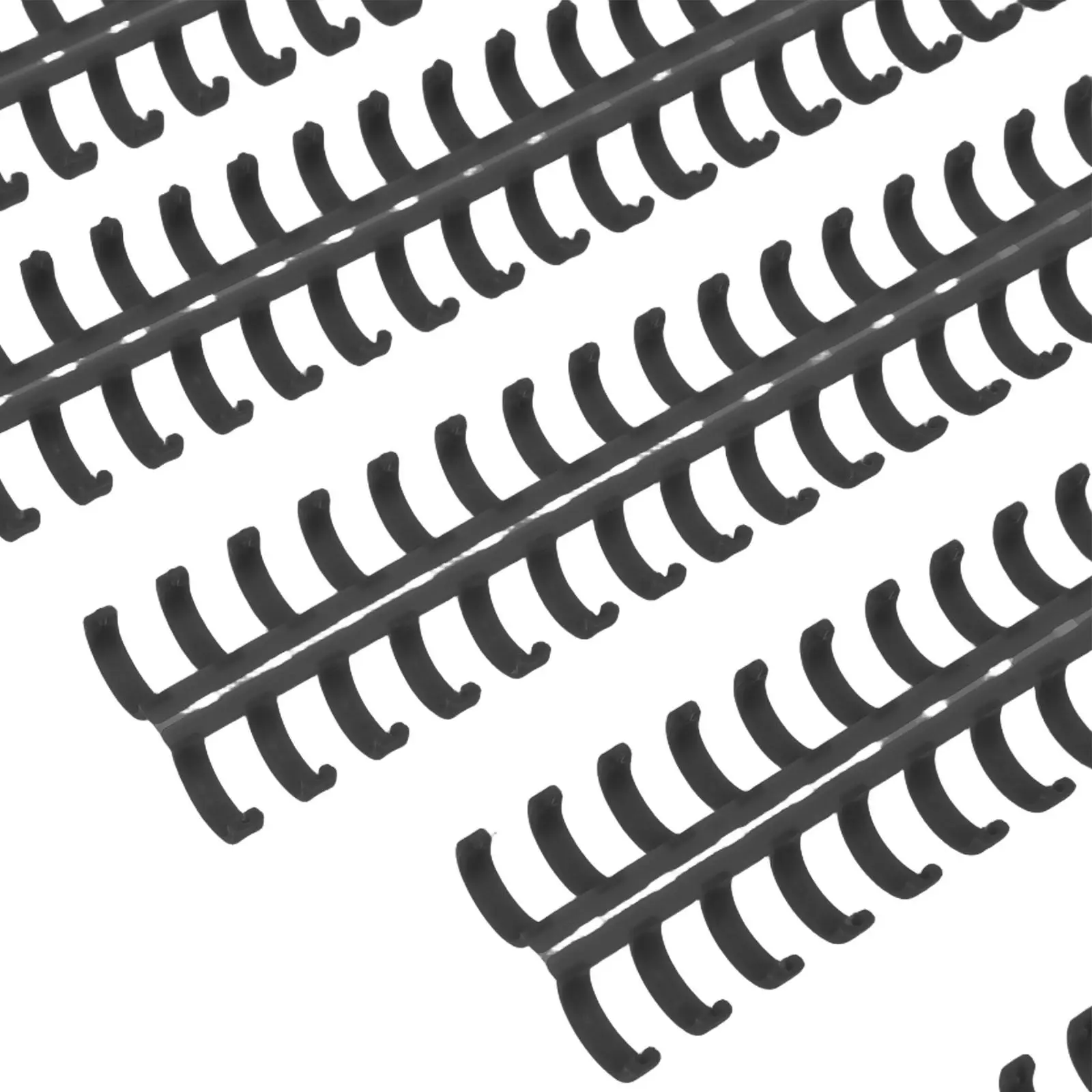 20Pcs Plastic Binding Coils 30 Hole Round Design Loose Leaf Notebook Rings for DIY School Office Report Binding Supplies view 6