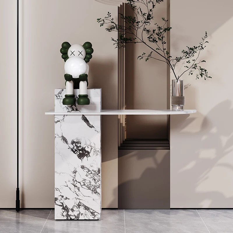 

Metal Modern Console Table Midcentry Nordic Lobby Luxury Console Table Hallway Entrance Wohnzimmer Tisch Living Room Furniture