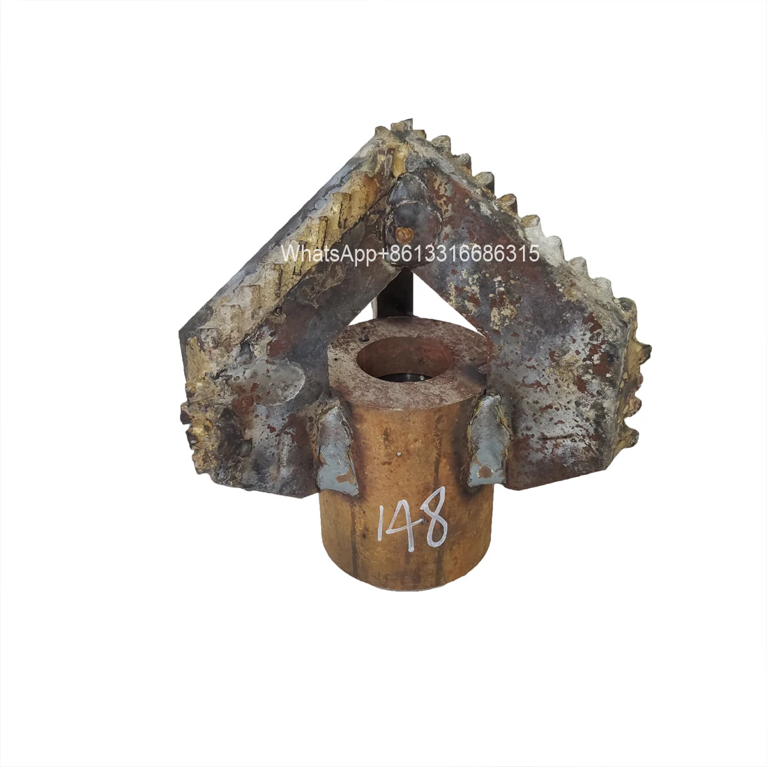 

146MM 3-wing alloy drill bit Three-leaf alloy drill bit scraper bit geological exploration drilling rig mud pump accessories