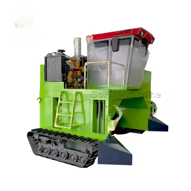 Widely agricultural straw plant organic fertilizer fermentation compost making machine