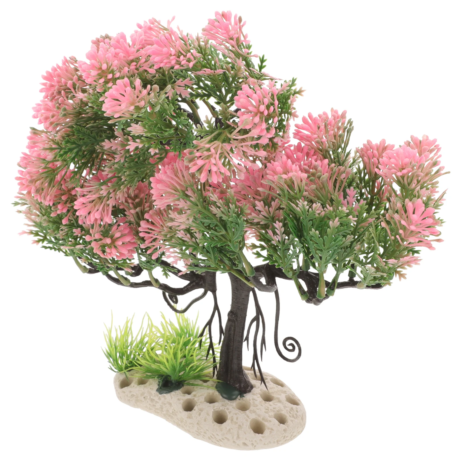 

Plants Fish Tank Plastic Aquarium Tree Model Decoration Fake aquarium tree artificial plant decor fish tank