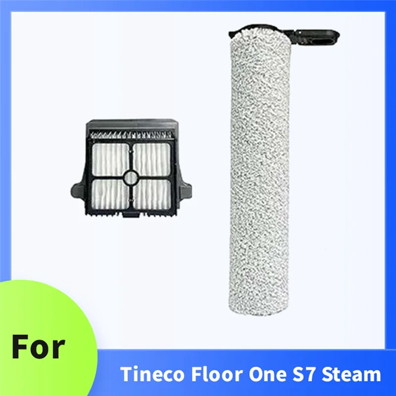 KEOL-para Tineco Floor One S7 repuestos de aspiradora de vapor accesorios cepillo rodillo filtro Hepa