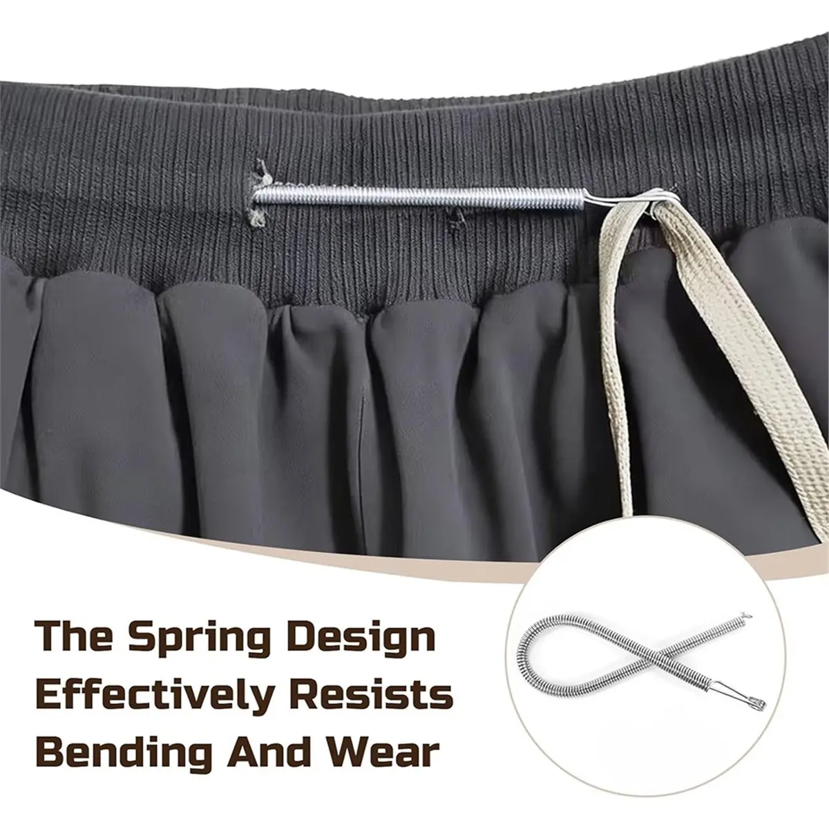 Best of 2026 40Pcs Drawstring Threader Set, Stainless Steel Threading Kit with Spring-Loaded Tweezers & Safety Pins