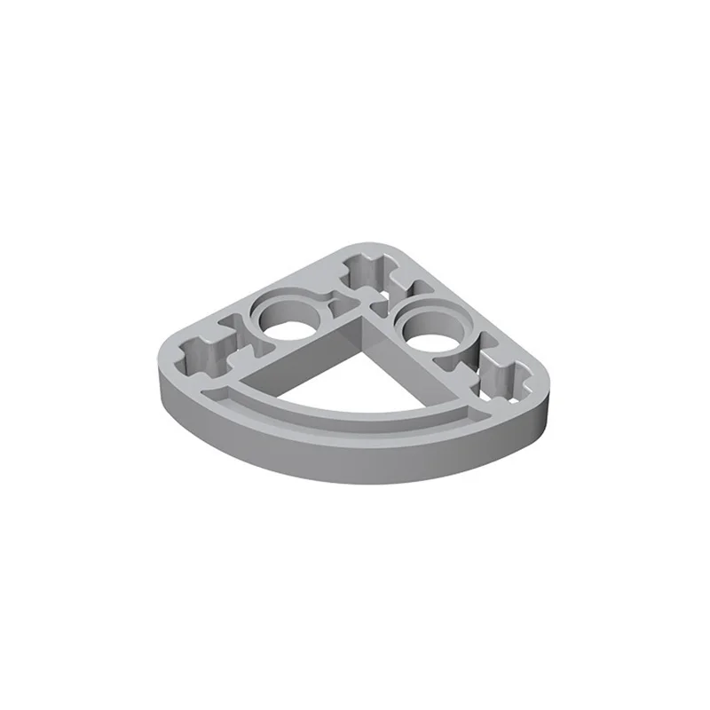 50 Stück Bausteine 32249 Liftarm Modifizierter L-förmiger Viertel-Ellipsen-Dünnstein 3 x 3, Sammlerstück, Modulares Spielzeug für Technik – Detail 4