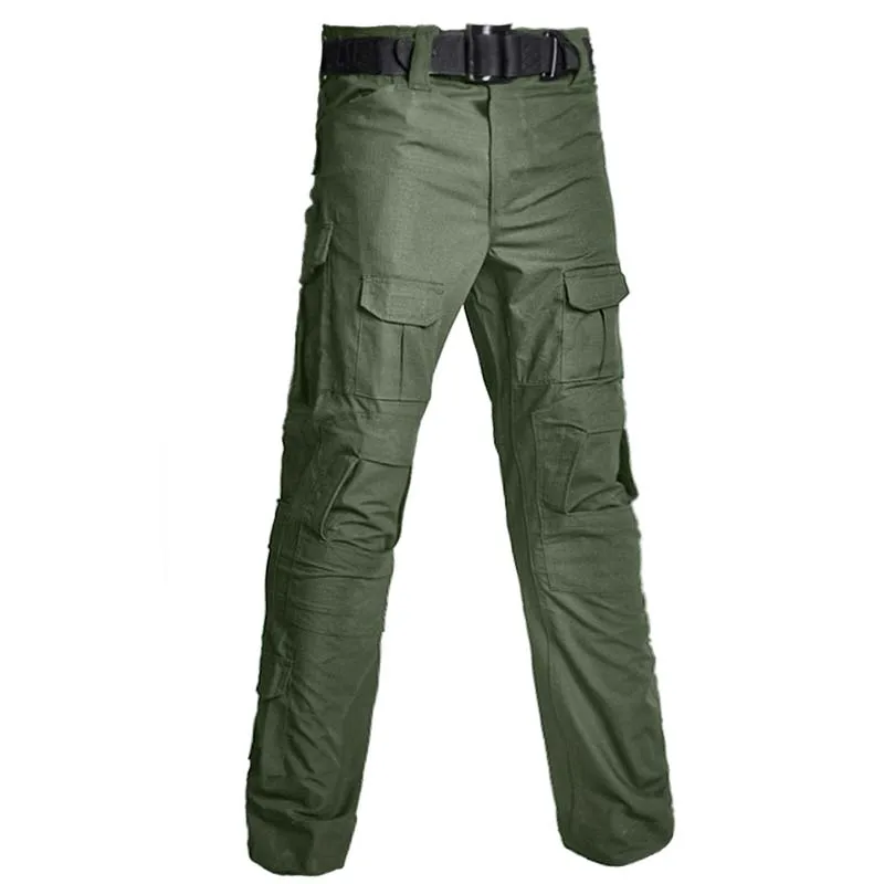 Military Tactical Pants Army Wear-resistant Hiking Pant Paintball Combat Pants with Pads Hunting Clothes Outdoor Tactic Pants