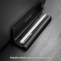 Vaydeer Adjustable Vertical Laptop Stand Holder Vertical Bracket Mount - Space Saving Organizer