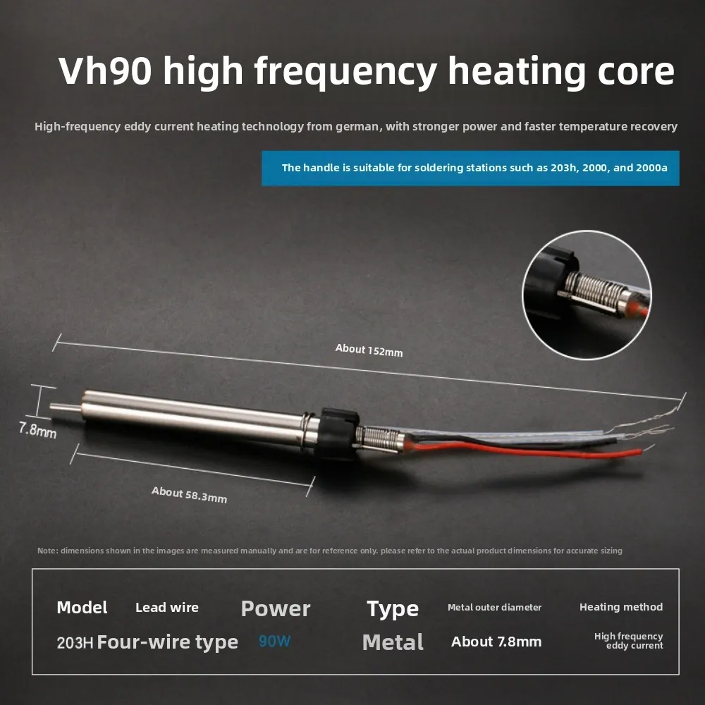 New 50W 24V 936 Heating Element High-frequency 969A 203H High-power 1321 1322 1323 Soldering Iron Ceramic Heater Core
