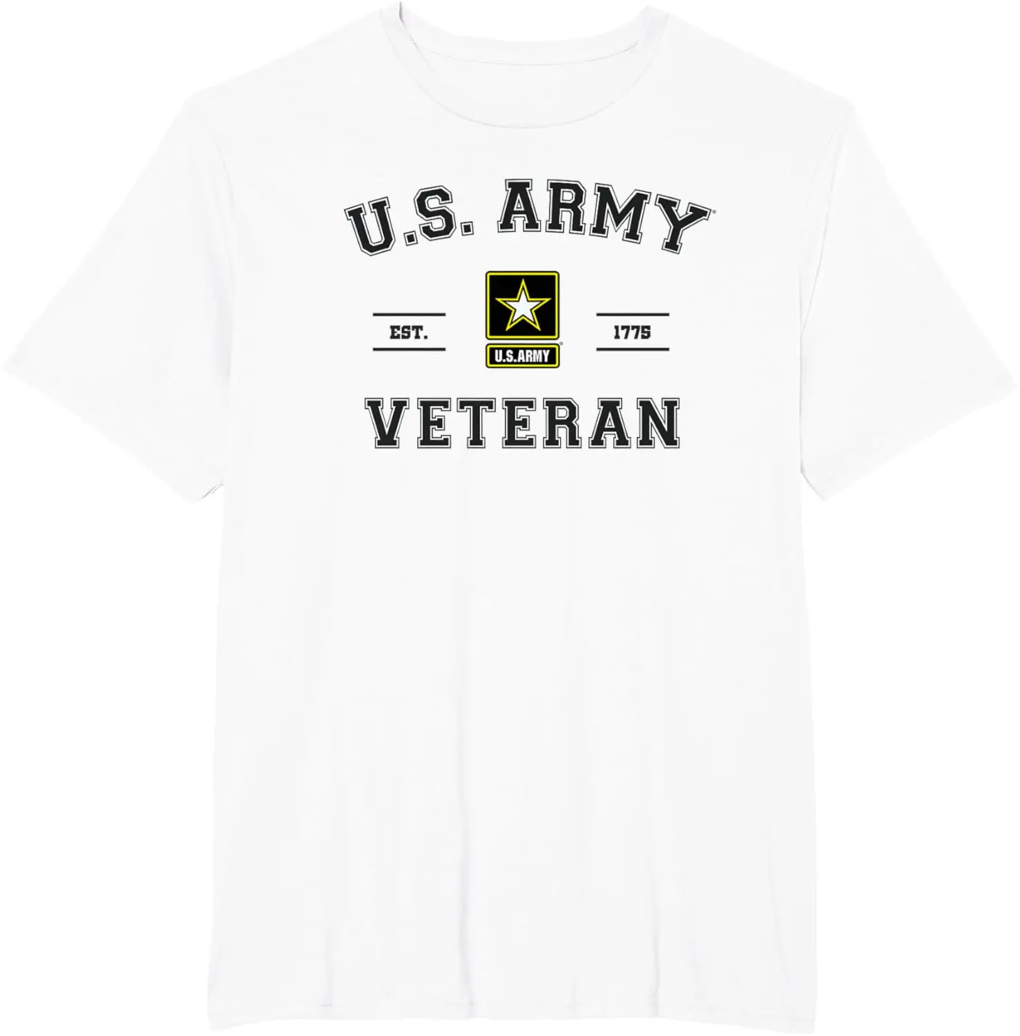 U.S. ARMY VETERAN T-Shirt 100% Cotton O-Neck Short Sleeve Summer Casual Mens T-shirt Streetwear