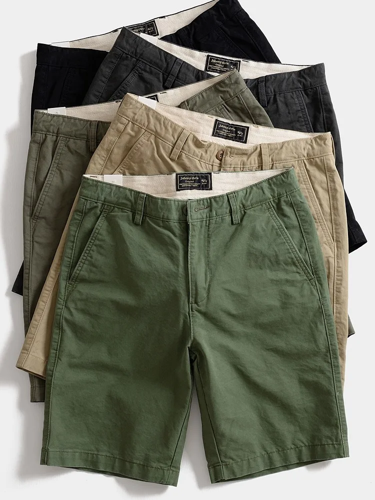 

Спецодежда в американском стиле ретро, мужские летние новые свободные повседневные прямые брюки пять четвертей, универсальные орты для молодежи