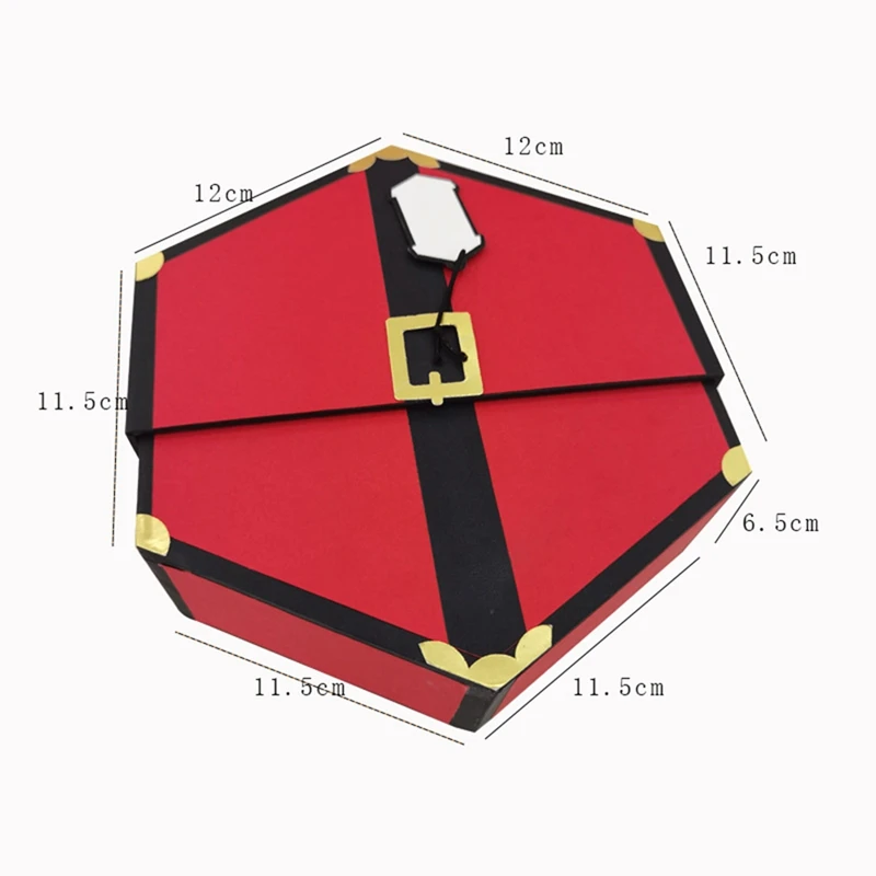 Tarjeta AA86 SANTA BOX SVG descarga instantánea proyecto Svg para Cricut, Scanncut, vídeo de montaje de silueta incluido