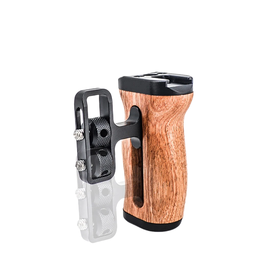 Wooden Handle Kit Top & Side Hand Grip 1/4