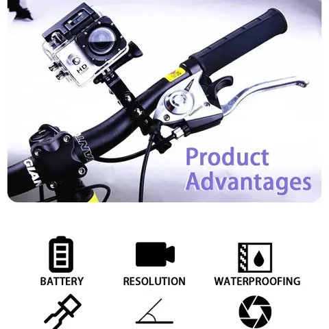 Alternativa GoPro ultraporatile: fotocamera subacquea da 12 MP con anti-shock HyperSmooth e impermeabile fino a 10 m