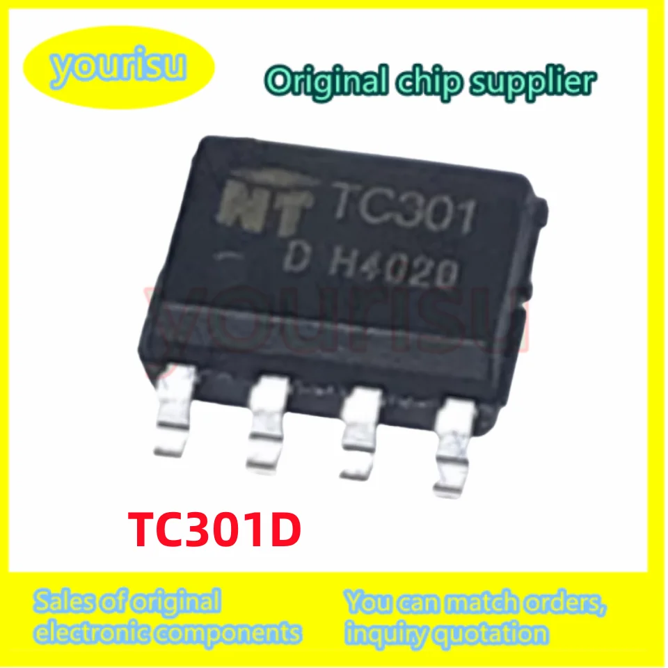 10Pcs/Lot new original TC301D TC301 patch SOP-8 dedicated sensor human body sensing chip