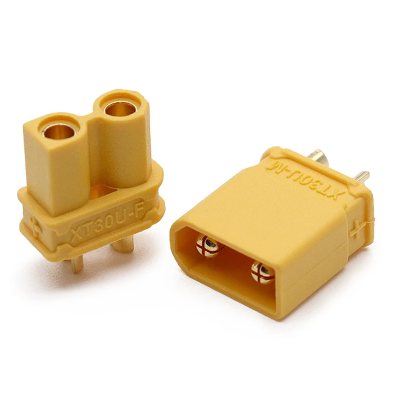 1PCS XT30U Male Female Bullet Connector Plug the Upgrade XT30 For RC FPV Lipo Battery RC Quadcopter XT30U-M XT30U-F