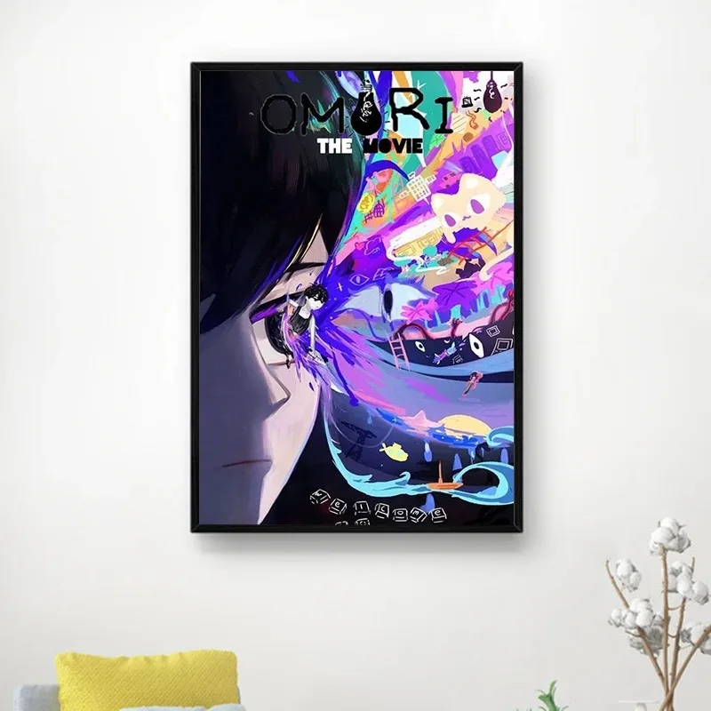 Omori Decoration Home Decorations Paintings for Bed Room Decor Wall Art Canvas Painting Anime Poster Posters Decorative Pictures