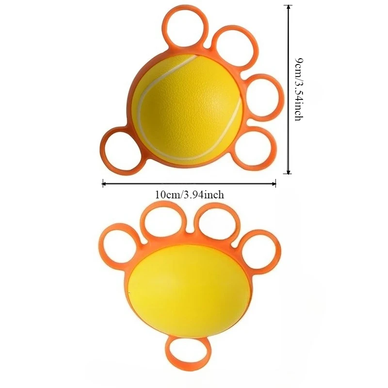 1Pc Finger Massage Rehabilitation Training Elderly Exercise Ball Grip Device