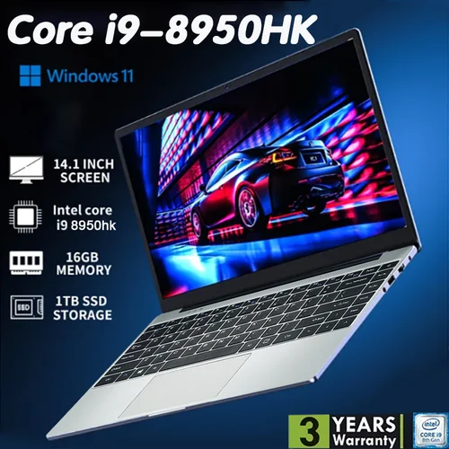 Nueva Computadora Portátil Windows 11 Pro 14,1 ""Intel Core