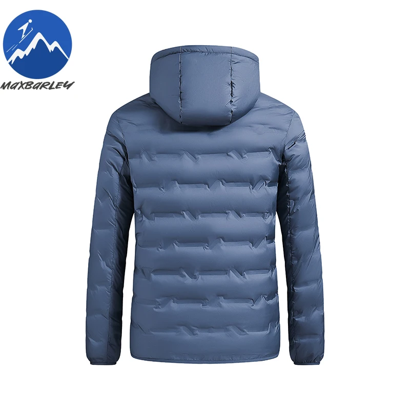 브랜드 남성 다운 재킷 경량 아웃도어 오피스 두꺼운 따뜻한 그래핀 재킷 클래식 후드 통기성 겨울 오리털 코트