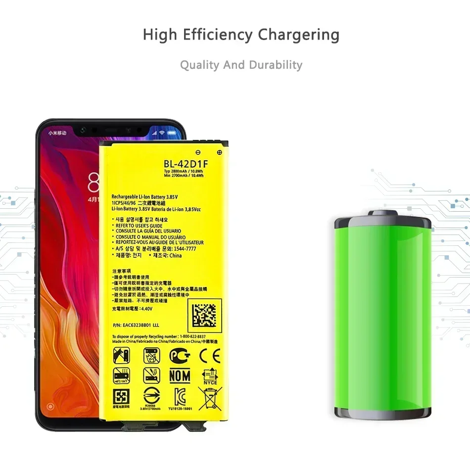 BL-42D1F BL-47TH BL-48TH BL-51YF BL-53YH BL-54SG BL-54SH BL-T32 BL-T39 BL-T41 Battery For LG G G2 G3 G4 G5 G6 G7 G8 Pro ThinQ