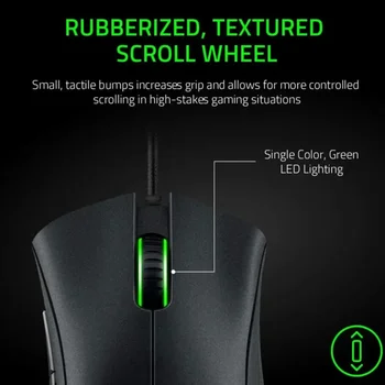 Herní myš Razer DeathAdder Essential s rozlišením 6400 DPI a 5 nezávislými tlačítky pro hráče na notebooku a PC 12 nejlepší prodej Asus XG Station Pro EGPU - №7