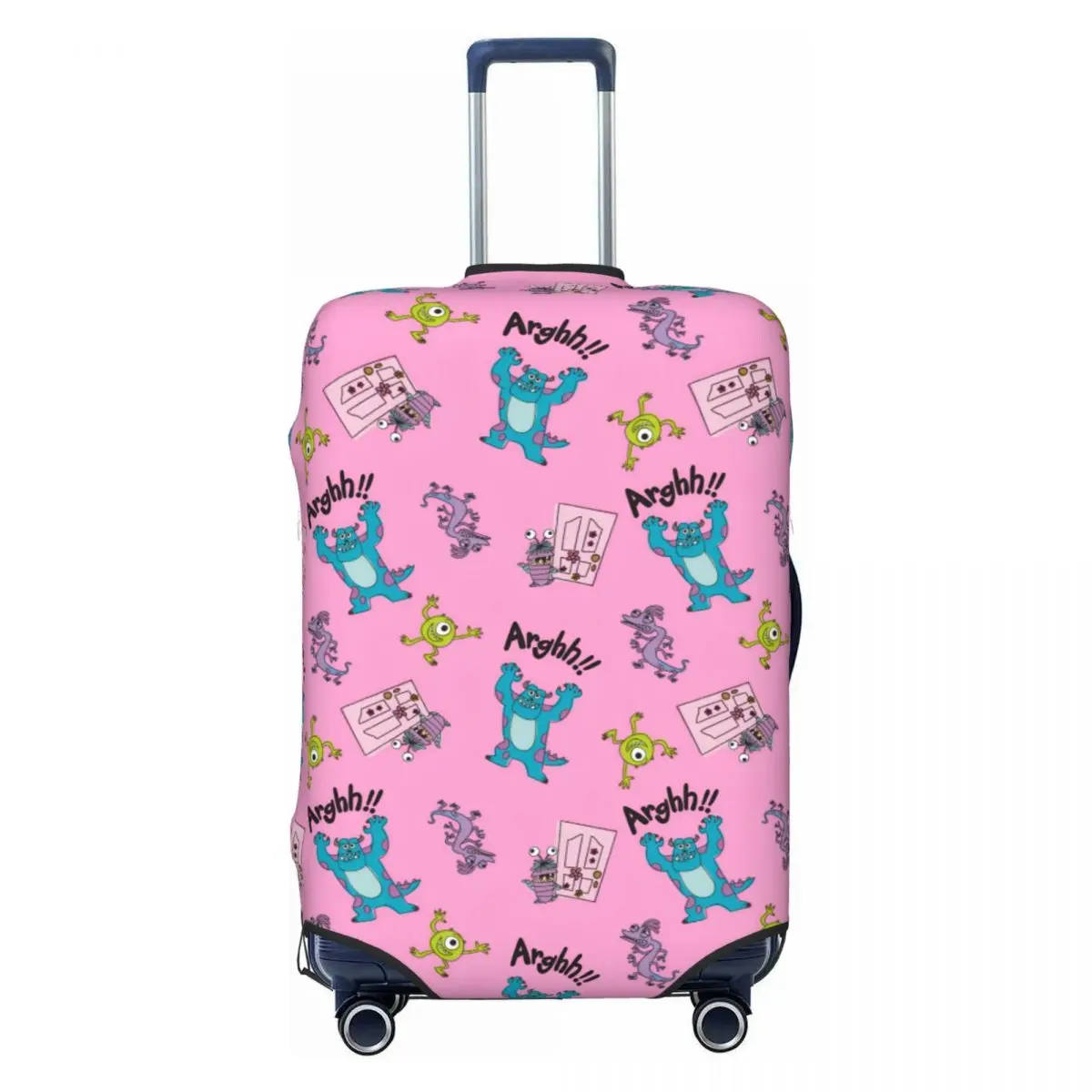 

Эластичный защитный чехол для чемодана Custom M-Monsteres U-Universityes Manga, подходит для чемоданов 18-32 дюймов