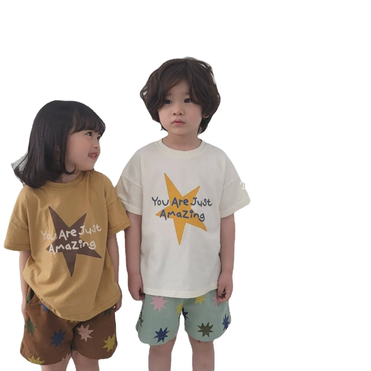 Children Clothing Kids Playful Printed Shorts 2024 Summer New Boys Girls Cotton Personality Stylish Loose All Match Shorts