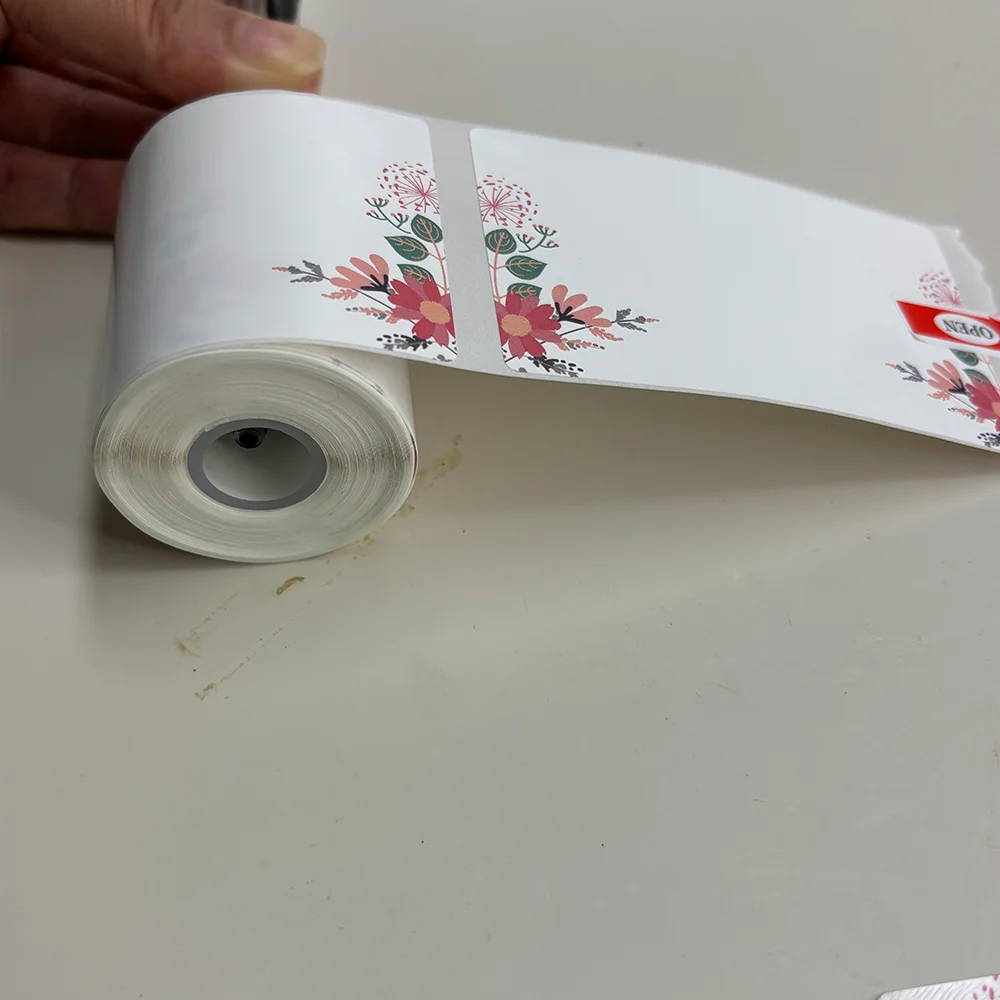 Marklife P50/S2/D100/D200 بلوتوث طابعة حرارية ورقة ملصقات ملونة مقاوم للماء المسيل للدموع مقاومة للمكتب المطبخ المدرسة