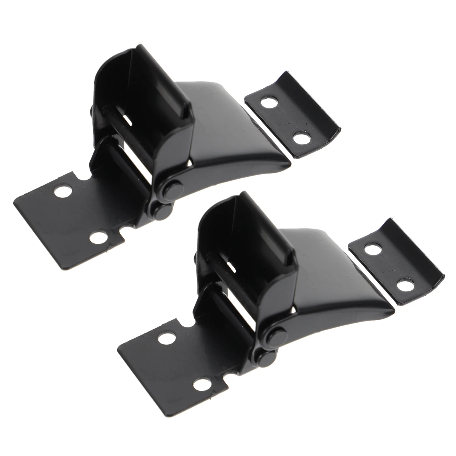 

2 Pcs Lockpick Stainless Steel Buckle Toggle Hasp Storage Case Black Latch Loaded