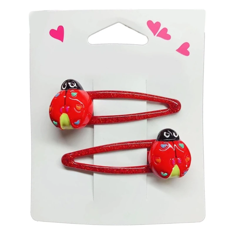 Unique Hair Clip Small Catch Hair Tie Hair Adornment Ladybird Hair Clip Hair Ornamentation