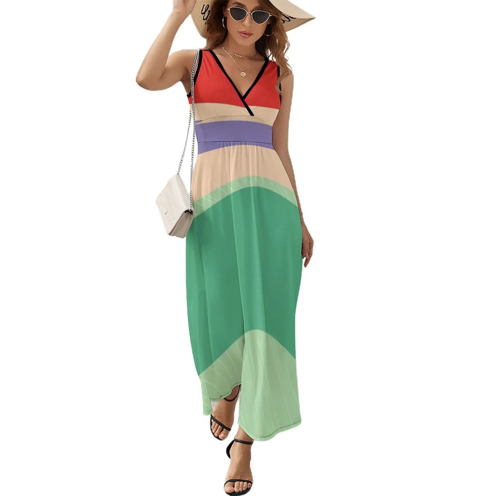 Under the Sea Sleeveless Dress Beachwear Bride dresses summer women's dress 2023