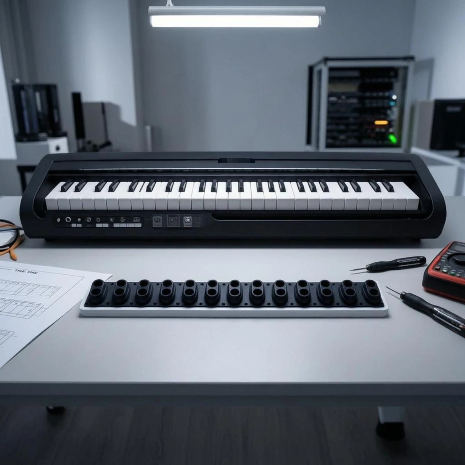 Musical Instrument No Touch - Zamiennik pasków dotykowych klawiatury, paski dotykowe