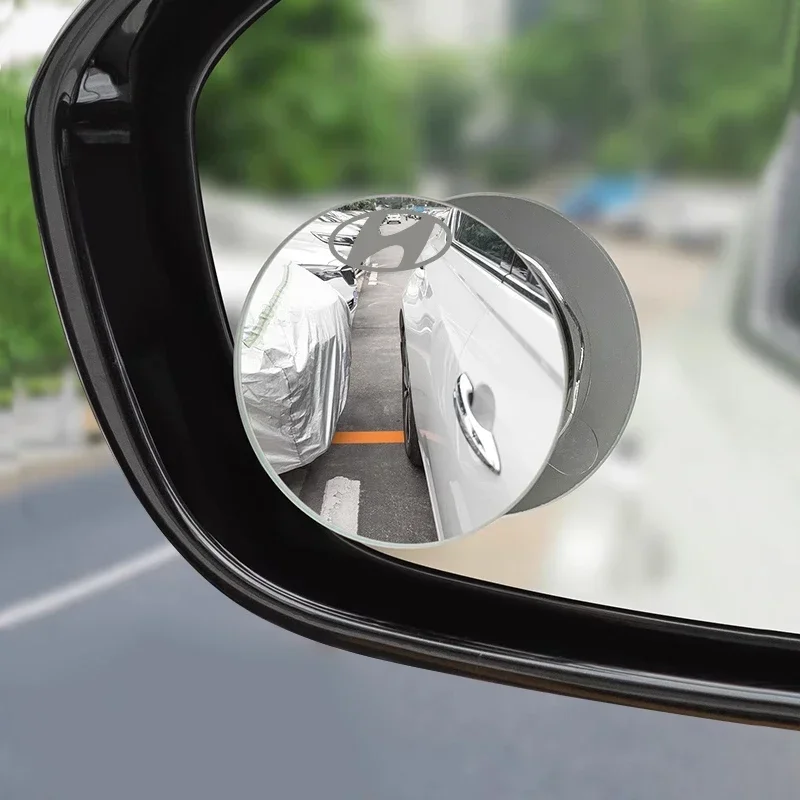سيارة مرآة الرؤية الخلفية المطر الحاجب صغيرة مستديرة عكس لشركة هيونداي N خط i10 i30 i20 سوناتا أكسنت توكسون إلنترا #3