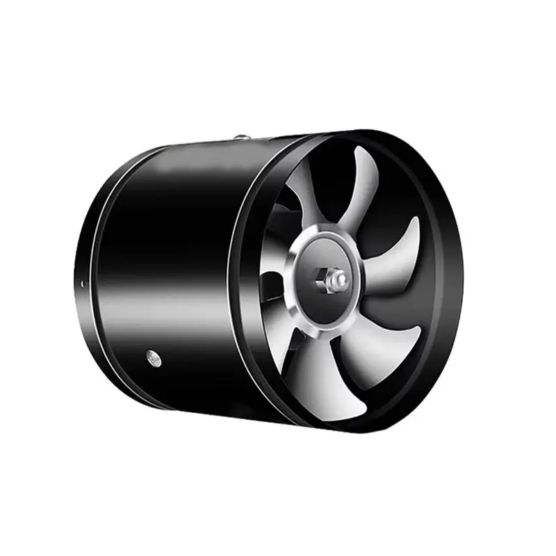 

UNCL Mini Metal Pipe Extractor Fan, Powerful Wall Ventilation For Bathroom And Toilet Exhaust Duct Fan B