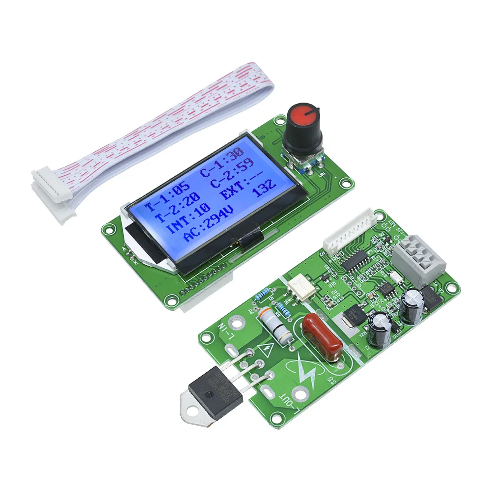 40A/100A LCD dual-pulse spot welder, 18650 lithium-ion battery spot welder kit, suitable for welding equipment etc.
