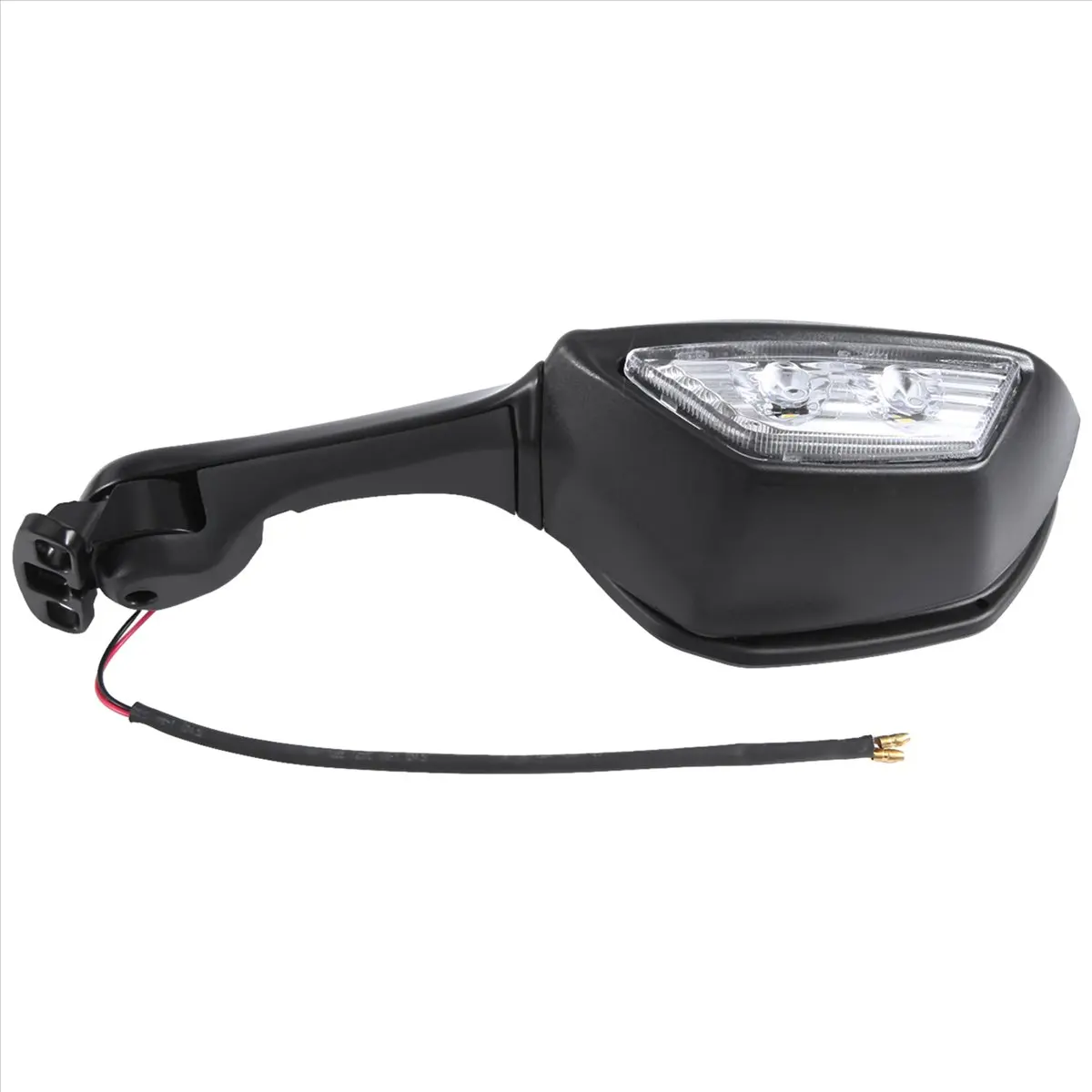 A23Z Motorcycle Side Rearview Mirrors with Turn Signal LED Light for CBR250R CBR300R CBR500R CBR650F CBR650R