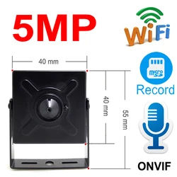 JIENUO MINI Wireless IP Camera 5MP HD Audio Cctv Security Surveillance IPCam 32G 64G 128G Onvif 1080P Wifi Net Home Cam CamHipro
