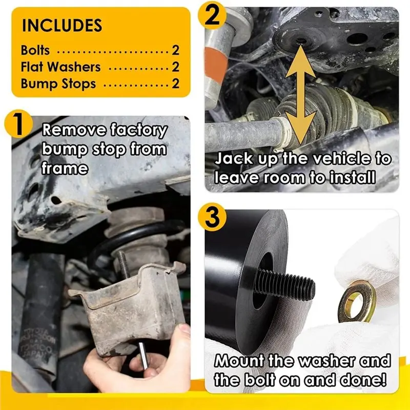 AS57-8.9104G Rear Bump Stop For Toyota 1996-2009 4Runner 2WD/4WD