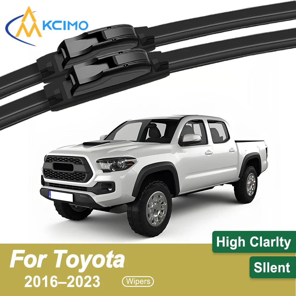 

Crystal Clear Driving 2PCS Windshield Wiper Blades for Toyota Tacoma N300 2016–2023 All-Weather Reliability Durable & Safe