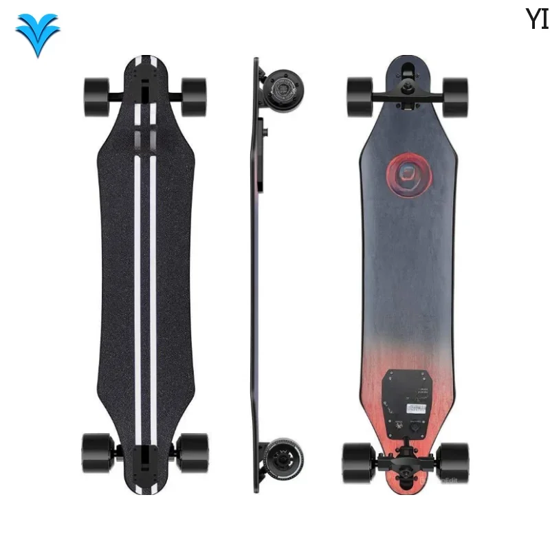 Special Price Electric Skateboard, 22 MPH Top Speed, 11 Miles Range, 10 Layers Maple Longboard, Wireless Remote Control