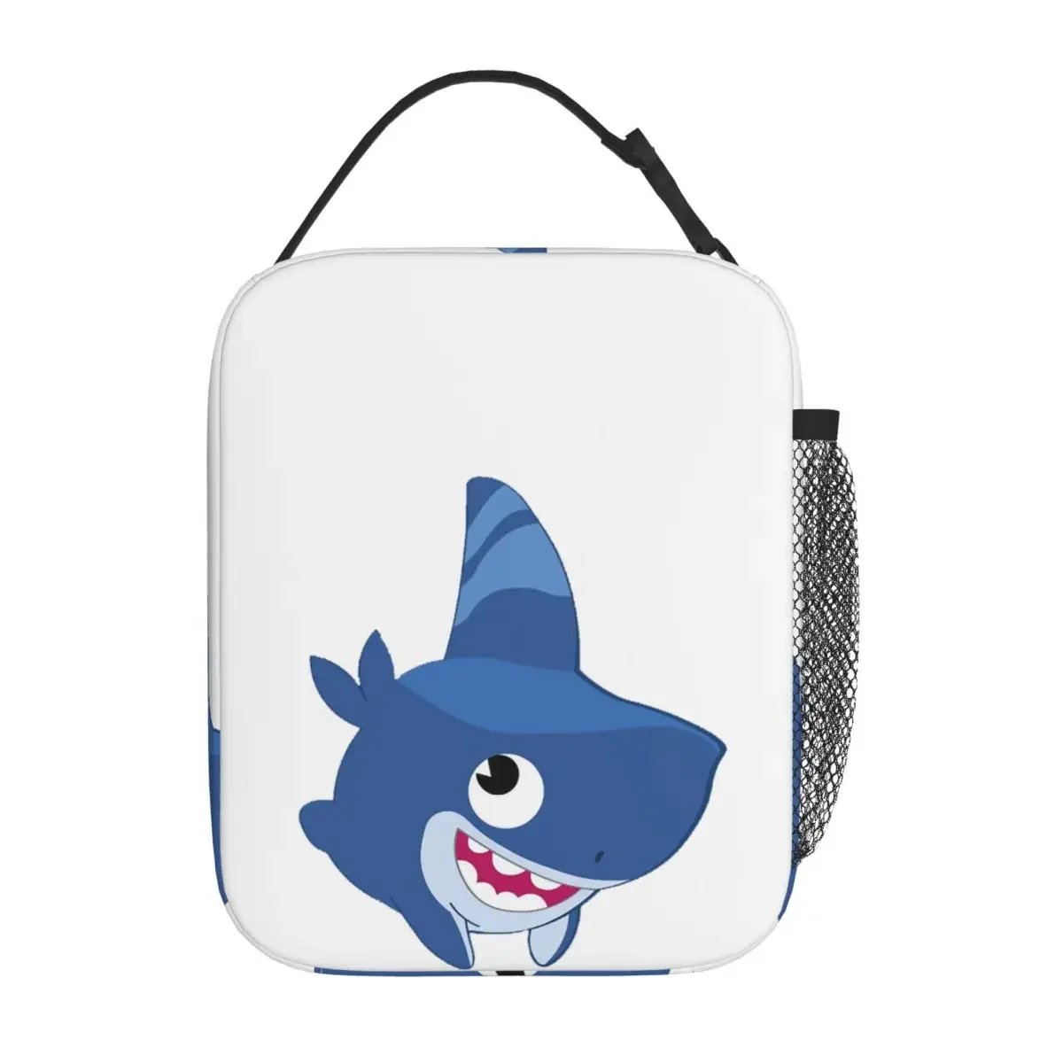 Funny Shark Dog Insulated Lunch Bag for Women Kids Portable Food Boxes Thermal Lunch Box Tote