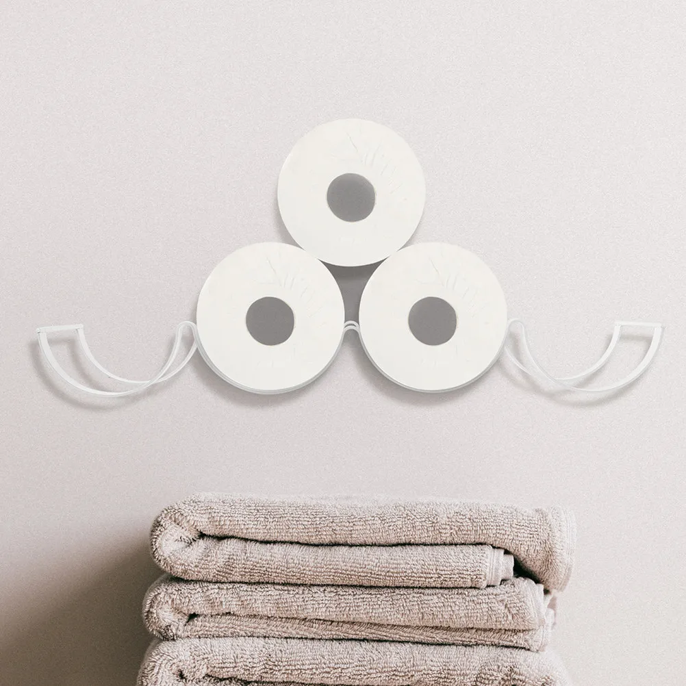 

Современный держатель для туалетной бумаги из железа, стильный настенный органайзер для бумажных полотенец для ванной и кухни